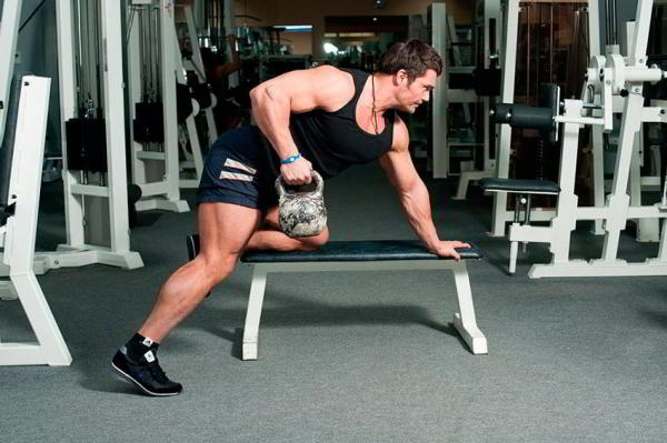 Упражнения с гирями Упражнения с гирями