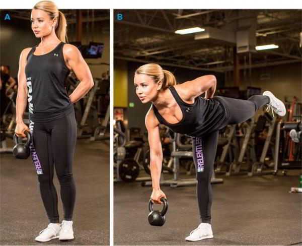 Упражнения с гирями Упражнения с гирями