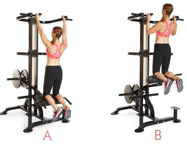 Подтягивания в гравитроне для девушек. Какие мышцы работают, техника Подтягивания в гравитроне для девушек. Какие мышцы работают, техника