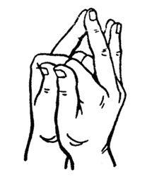 Йога для пальцев. Какие бывают мудры и что они означают Йога для пальцев. Какие бывают мудры и что они означают