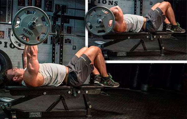 Французский жим лежа