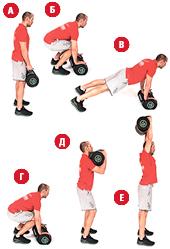 Сендбег, кувалда и автопокрышка: тренируем руки и торс