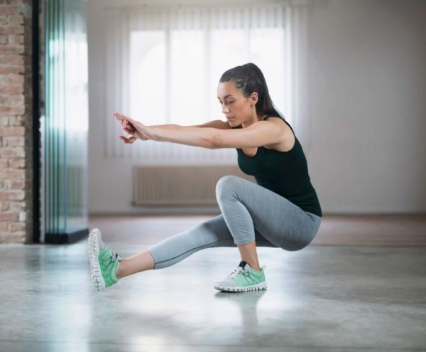 Приседания на одной ноге