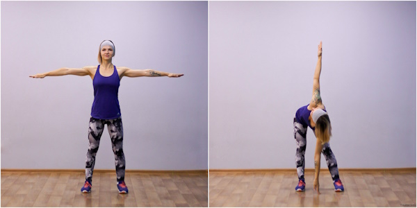 Упражнение Мельница. Описание, польза