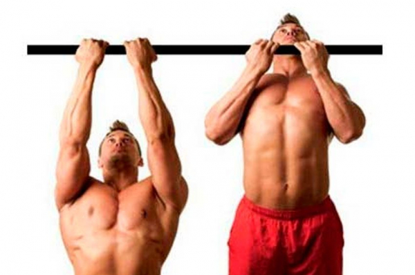 Подтягивания узким хватом Подтягивания узким хватом