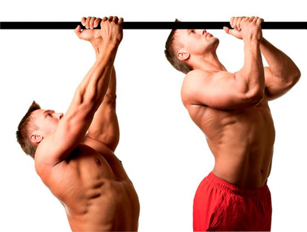 Подтягивания узким хватом Подтягивания узким хватом