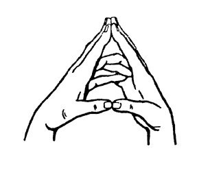 Эффективная помощь при лечении женских болезней: мудра “Парящий лотос”