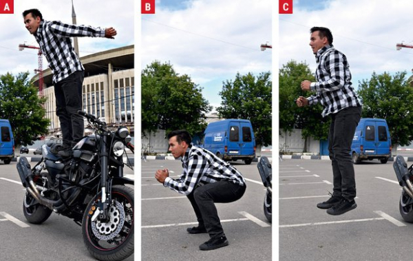 Тренировка байкера-трюкача: как заниматься, чтобы освоить стантрайдинг