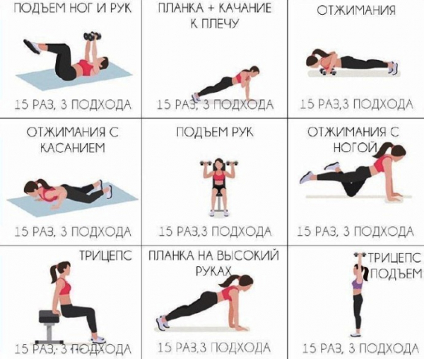 Упражнения на каждый день для идеальной фигуры. Видео-тренировки в домашних условиях Упражнения на каждый день для идеальной фигуры. Видео-тренировки в домашних условиях