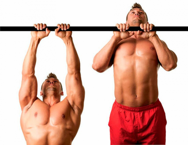 Подтягивания узким хватом Подтягивания узким хватом